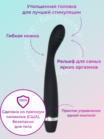Тонкий и мощный вибратор Evolved SKINNY G